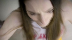 A Busty Babe Fucks Bf During Quarantine