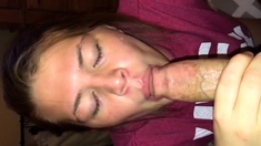 Cum In Mouth Blowjob Swallow