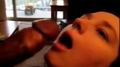 Amature Girl Loves Black Cum