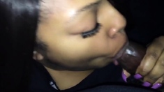 Ebony Lady Sucking Her Black Friend Dry