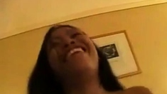 Filipina Bar Girl Jas Fucks In Front Of Friends