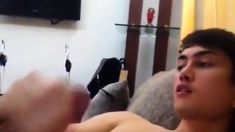 George jerks and cums for you