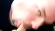 He loves to suck and swallow