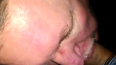 Sucking Harley dick