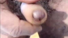 Dad Showing Uncut Cock On Cam For The First Time
