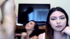 Webcam teens threesome party