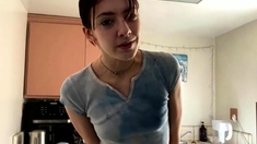 Amateur Teen georgeus brunette 2