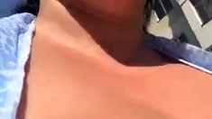 Leann amateur beautiful brunette with big boobs