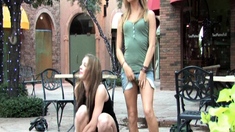 Amateur blonde customer nailed in public for a free fare