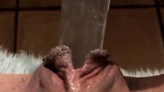 Close-Up Dildo Selfie