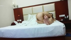 Homemade amateur webcam babe masturbating