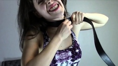 Cute blonde amateur webcam teen masturbating