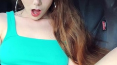 Small titted brunette amateur anal nailed at home
