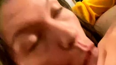 Amateur girlfriend homemade pov blowjob
