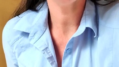 Leann amateur beautiful brunette with big boobs