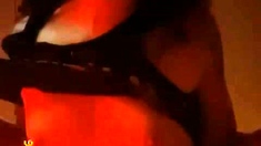 Amateur blondie solo anal masturbation