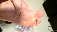 Amateur blondie solo anal masturbation