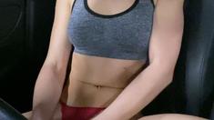 Brunette Solo Webcam Masturbation