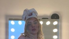 Amateur blond girl with big boobs getting fucked