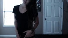 Teen Cute Italian Brunette Solo At