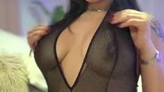 Hot Webcam Babe Loves Dildo Anal Masturbation