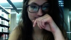 Hottest brunette solo webcam masturbation 2