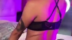 Amateur blondie solo anal masturbation