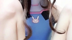 Brunette Tranny Jerking In Hard Dick In Solo Webcam