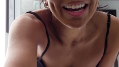 Amateur Striptease And Solo Masturbation