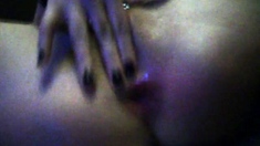 Horny amateur couple close up anal on webcam