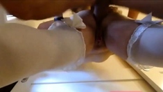 Anal Destruction In The Air - French Amateur Style