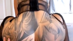 Pov Ass Fuck And Rimjob With Slut In Stockings Sucking In Hd