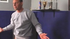 Horny Swimming Coach Wraps His Sexy Lips Around A Young Stud's Dick
