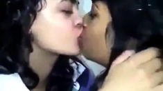 Desi Lesbian Girls Kissing Each Other Desperately
